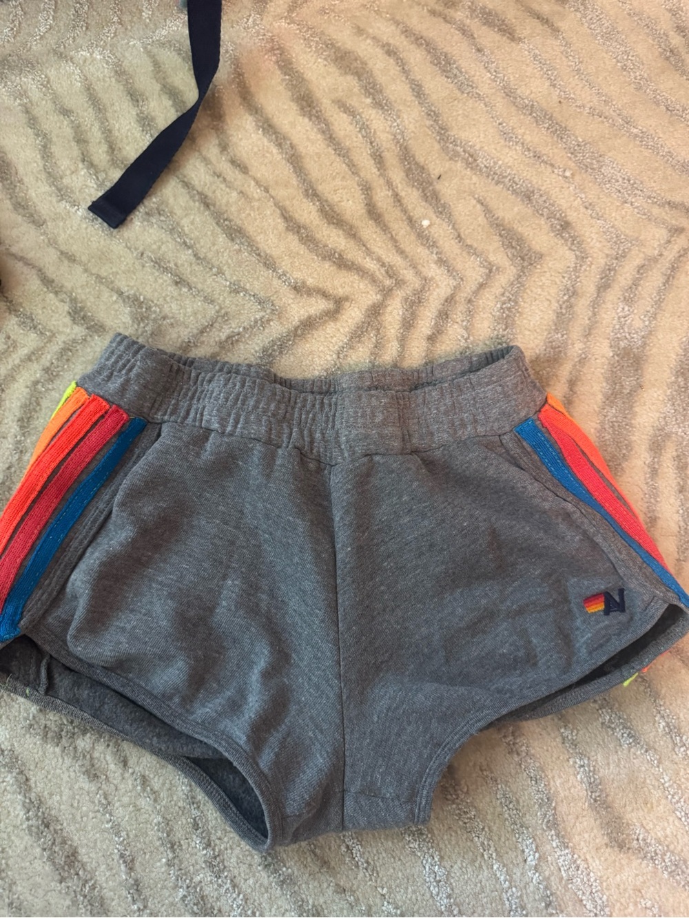 Gray Aviator Nation Shorts NWOT